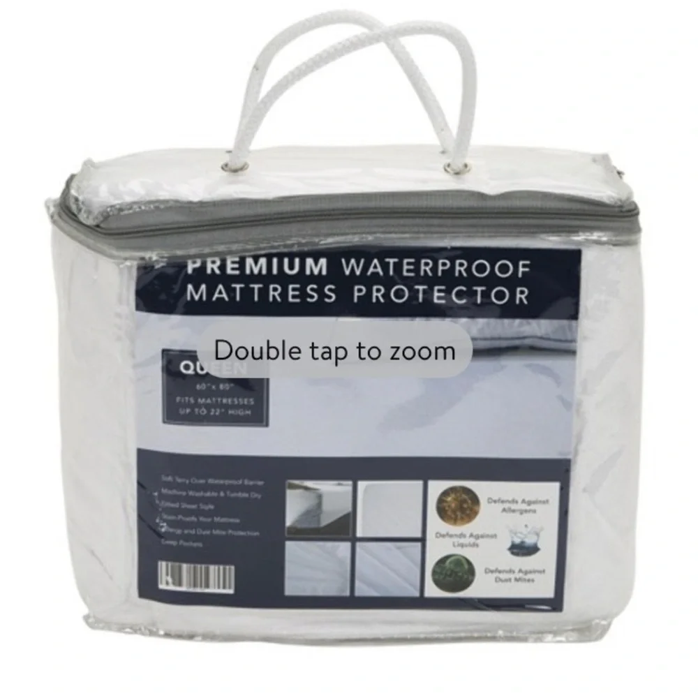 Premium Waterproof Mattress Protector. Full Size. New!